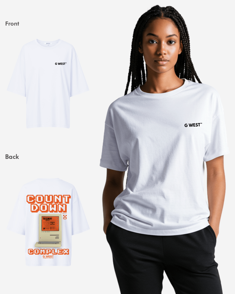 G West Oversized Retro Pc T-Shirt - WOMEN