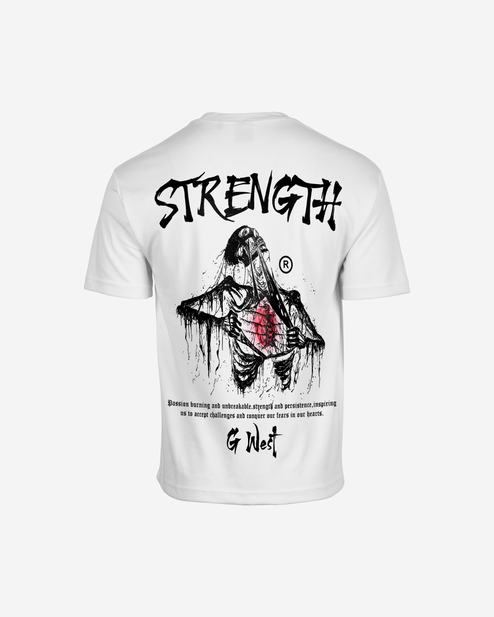 G West Oversized Ripping Skeleton Tee