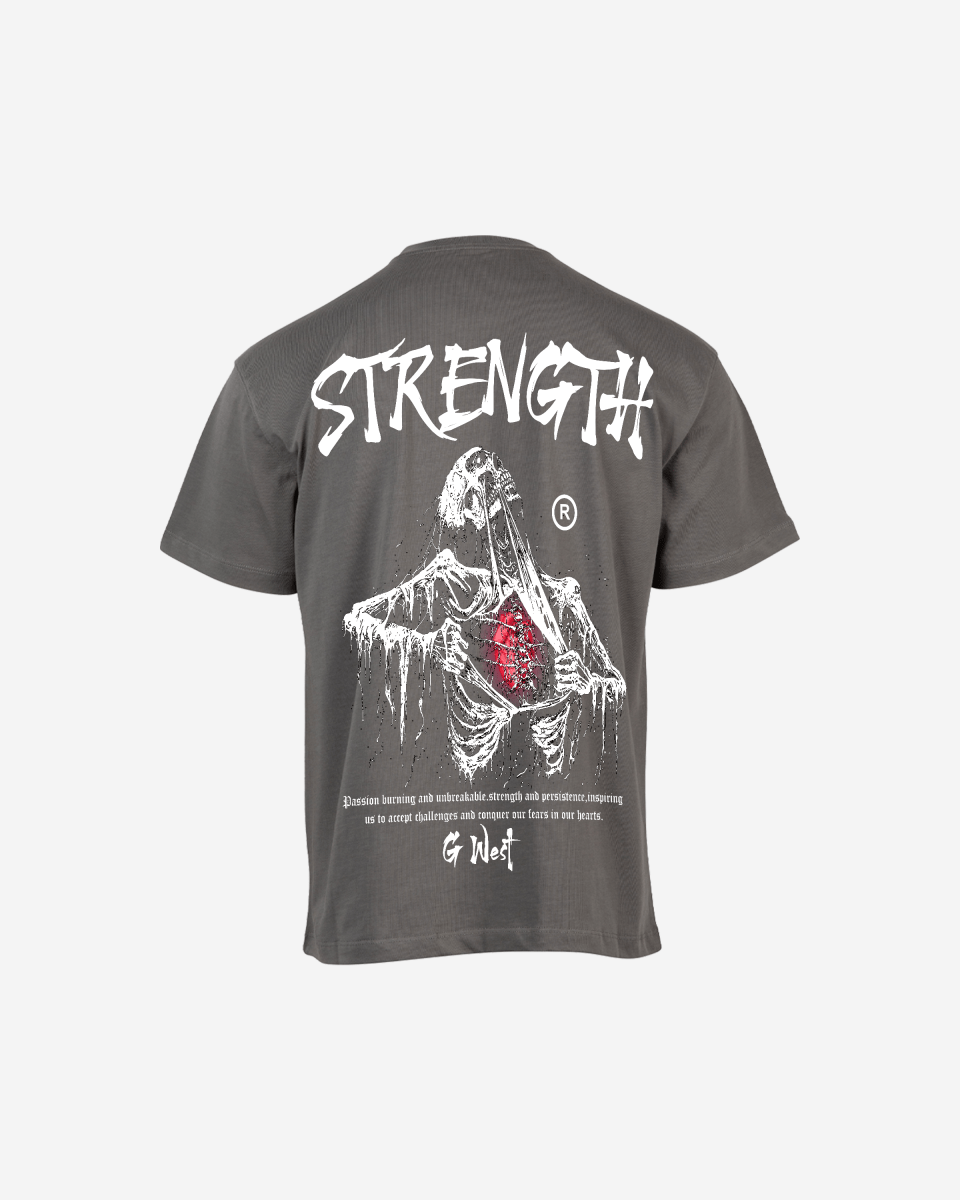 G West Oversized Ripping Skeleton Tee