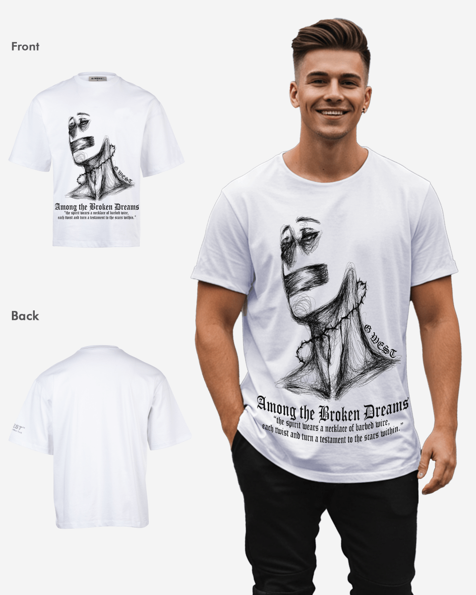 G West Oversized Sinner Black Tee