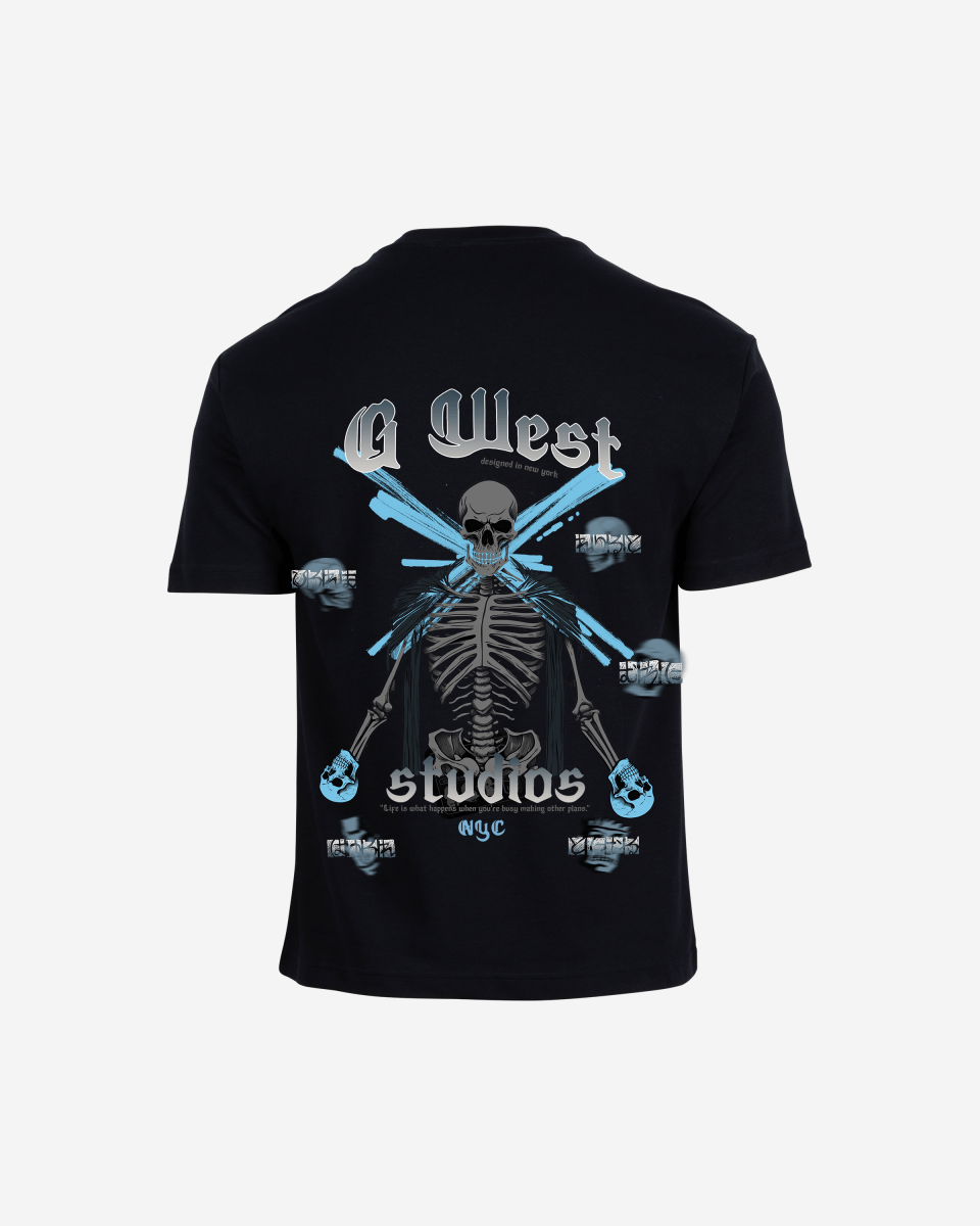 G West Oversized Skull Tee