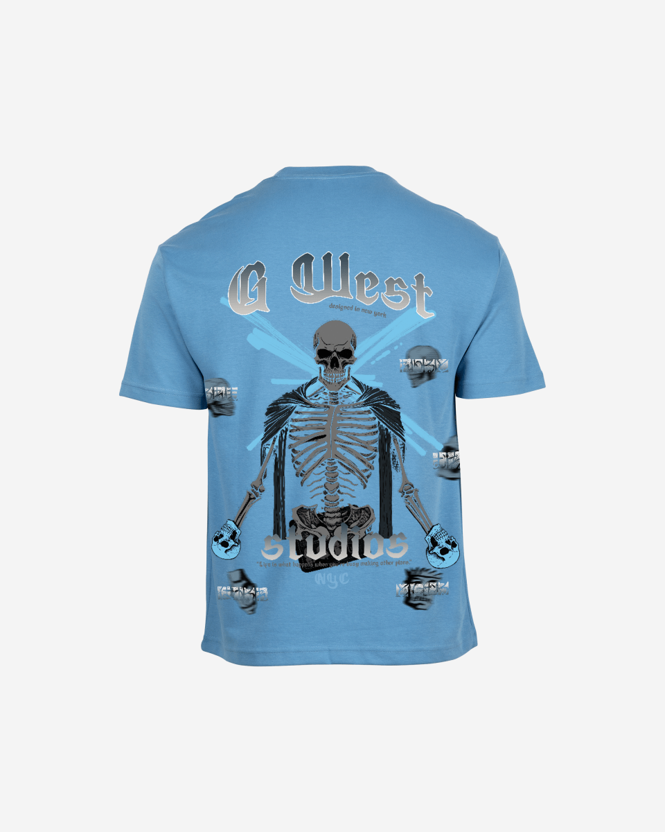 G West Oversized Skull Tee