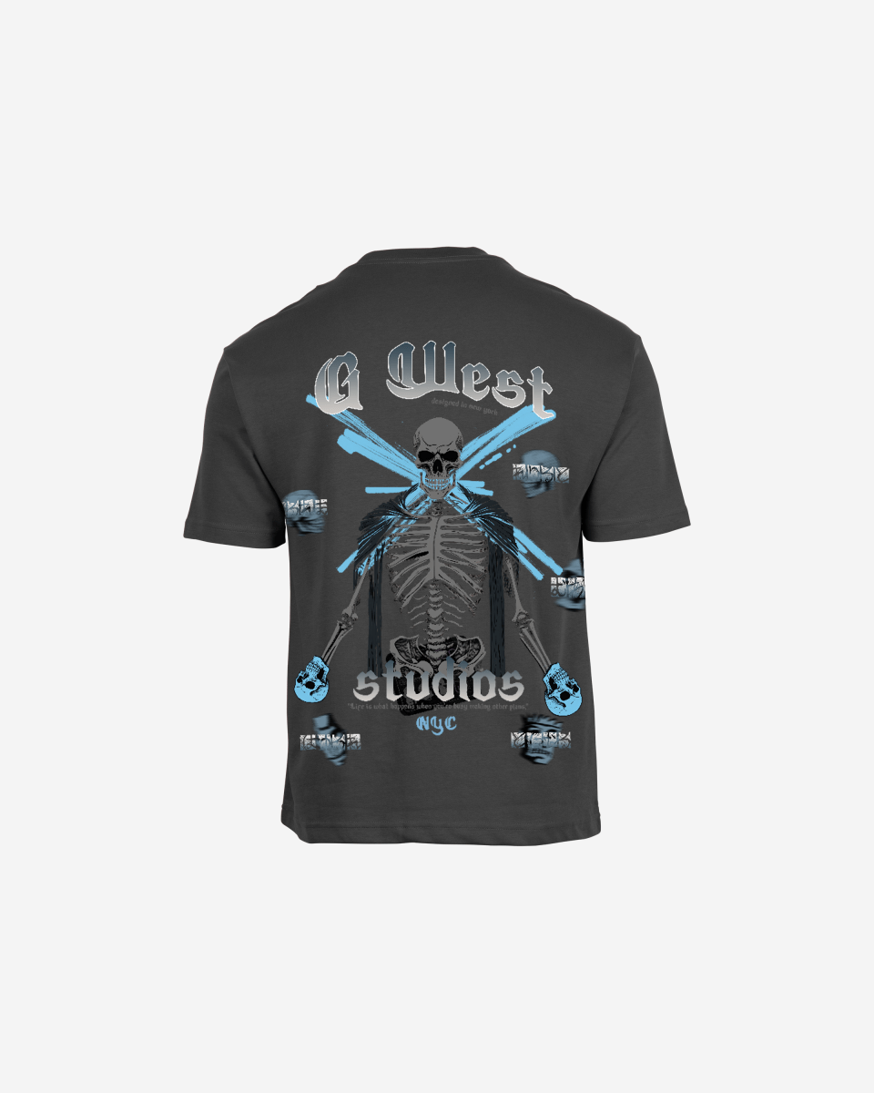 G West Oversized Skull Tee