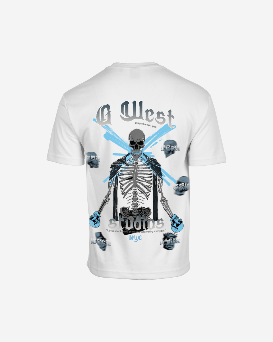 G West Oversized Skull Tee