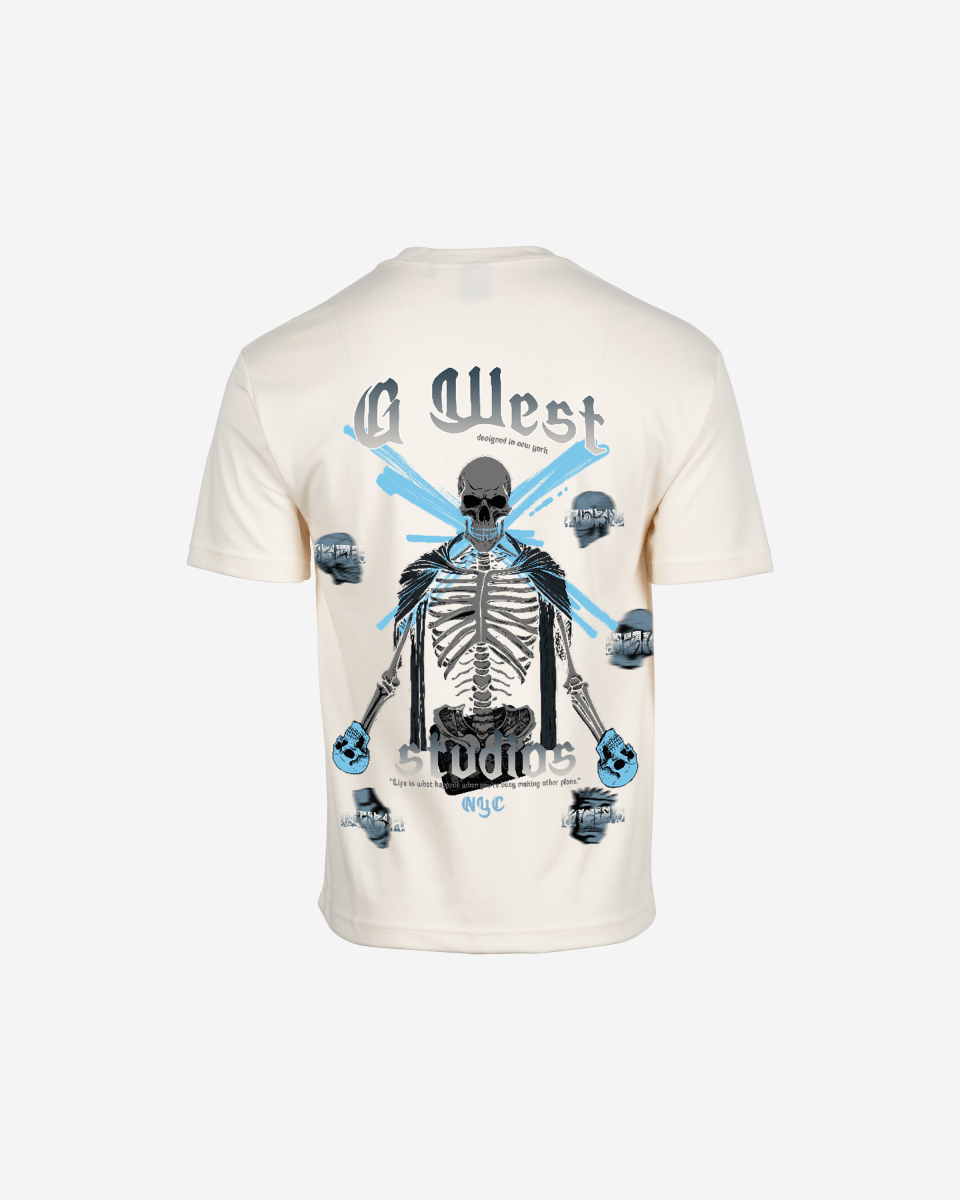 G West Oversized Skull Tee