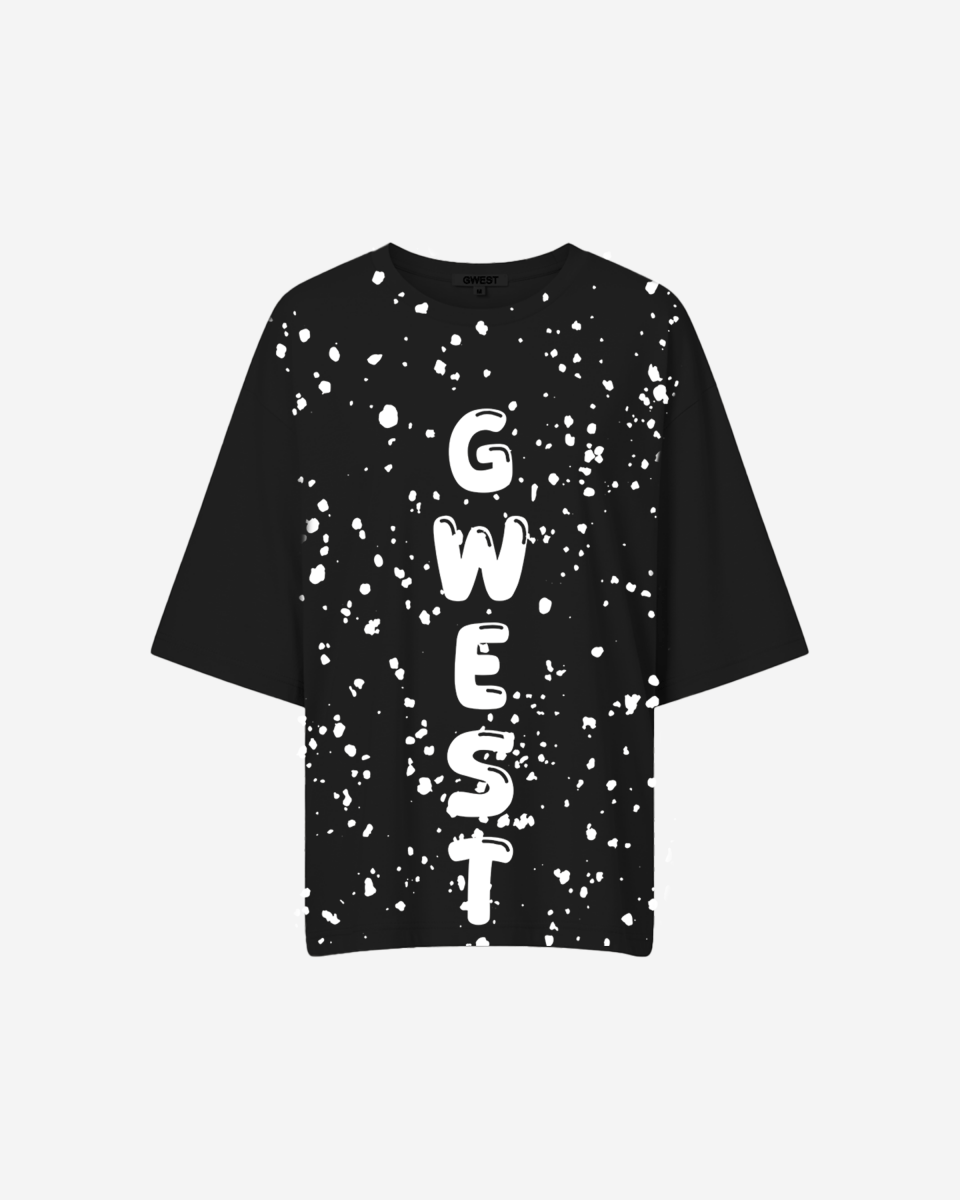 G West Oversized Splatter Tee -WOMEN