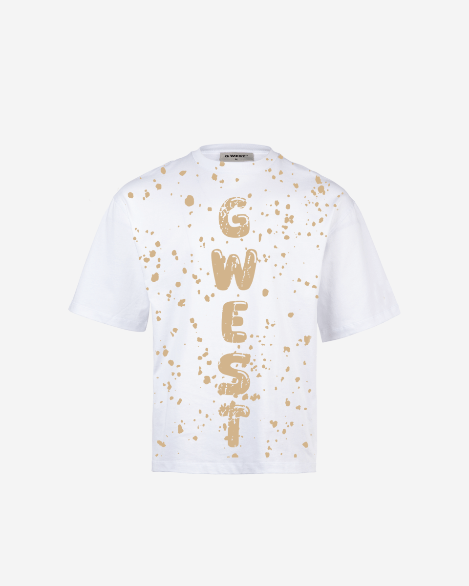 G West Oversized Splatter Tee