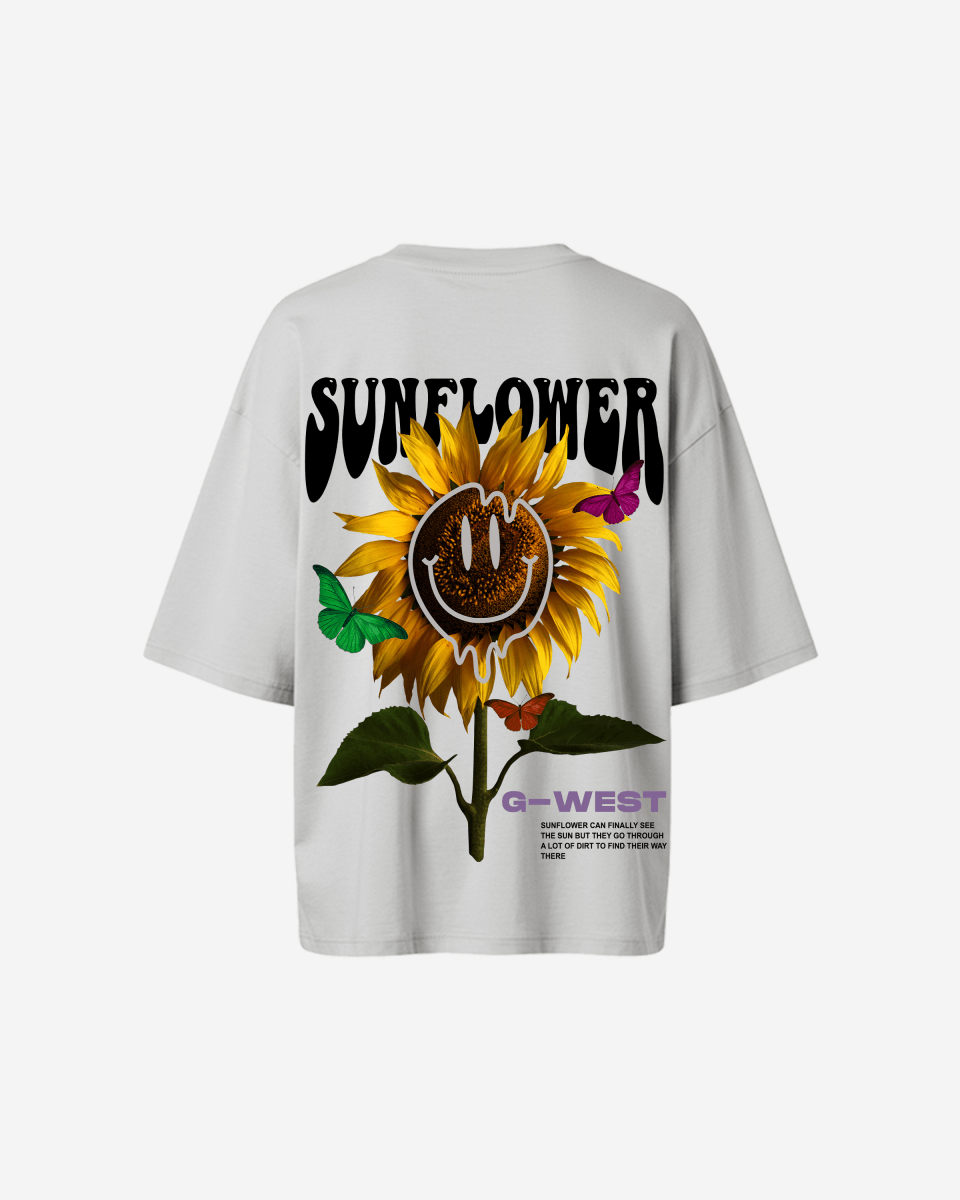 G West Oversized Sunflower Tee -WOMEN