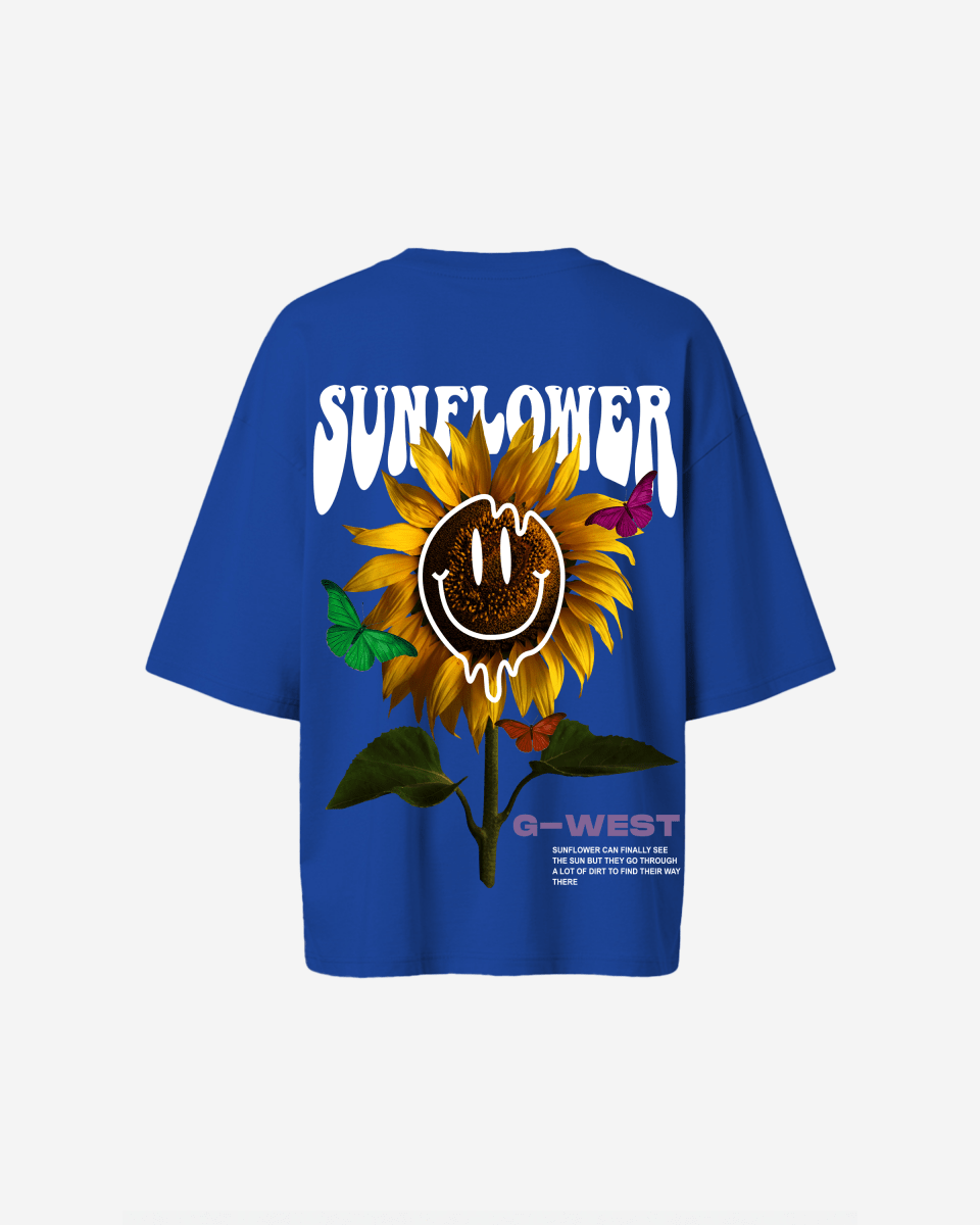 G West Oversized Sunflower Tee -WOMEN