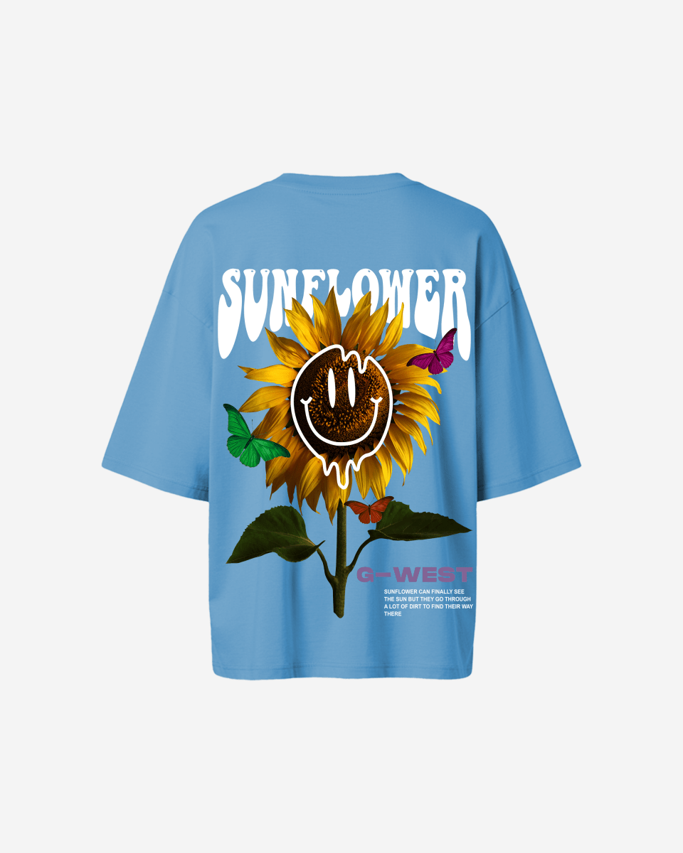 G West Oversized Sunflower Tee -WOMEN