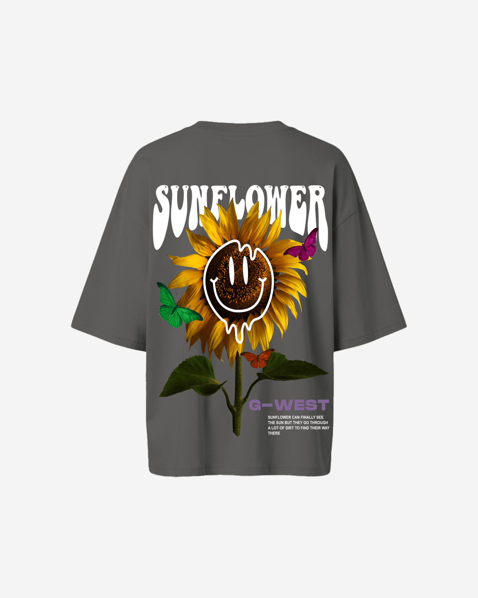 G West Oversized Sunflower Tee -WOMEN