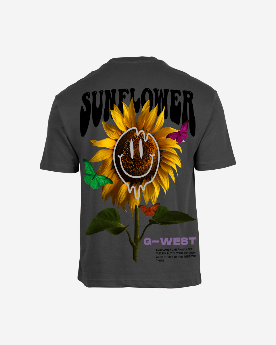 G West Oversized Sunflower Tee