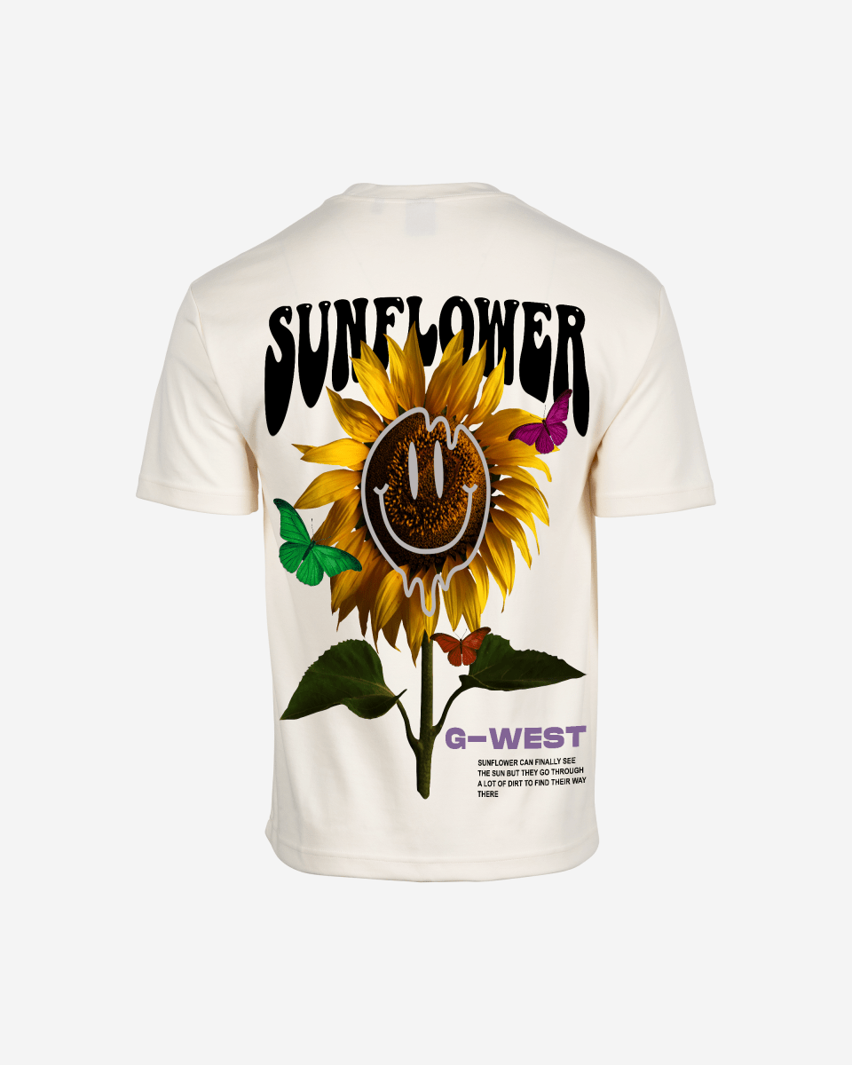 G West Oversized Sunflower Tee
