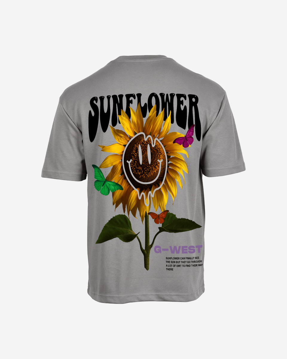 G West Oversized Sunflower Tee