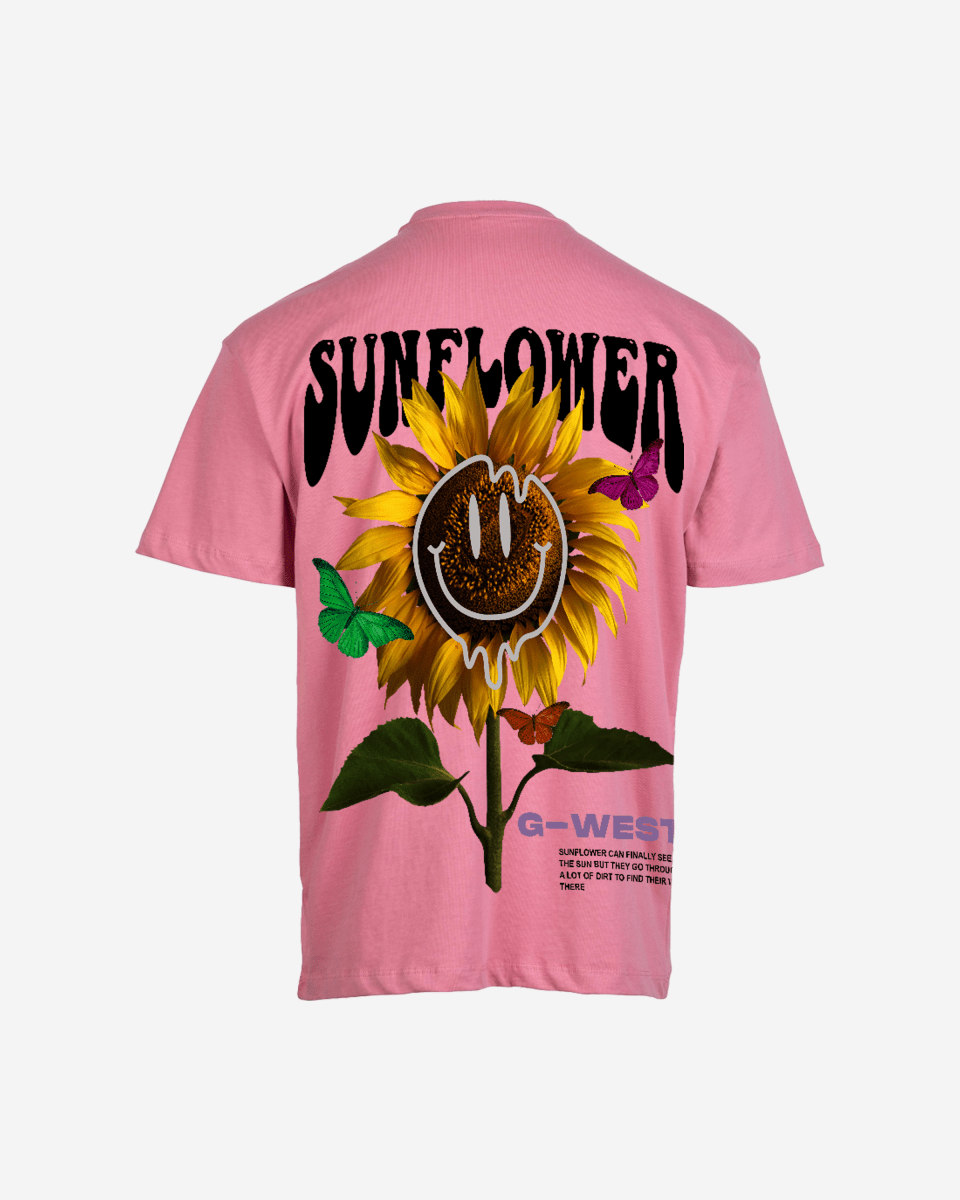 G West Oversized Sunflower Tee
