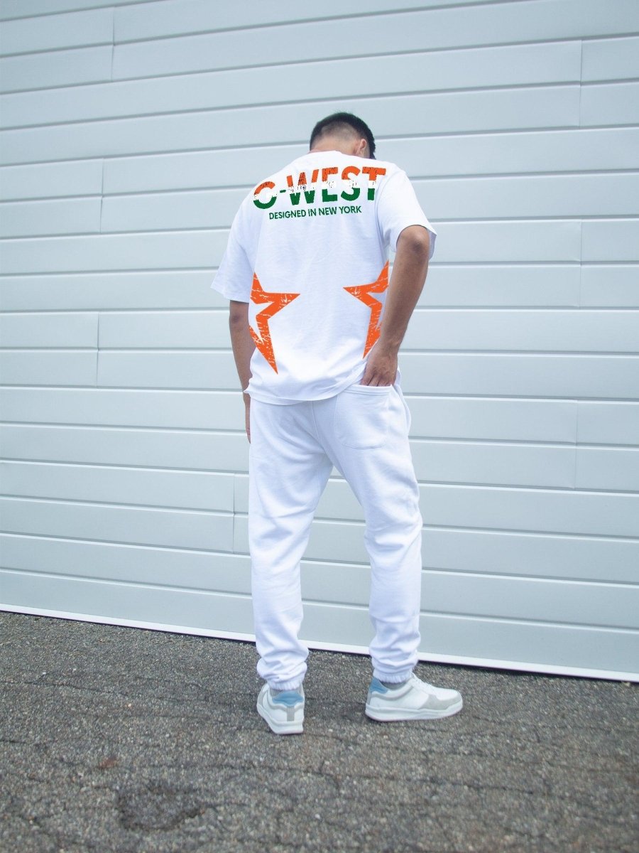 G West Oversized Tee Cricket India Logo T-Shirt