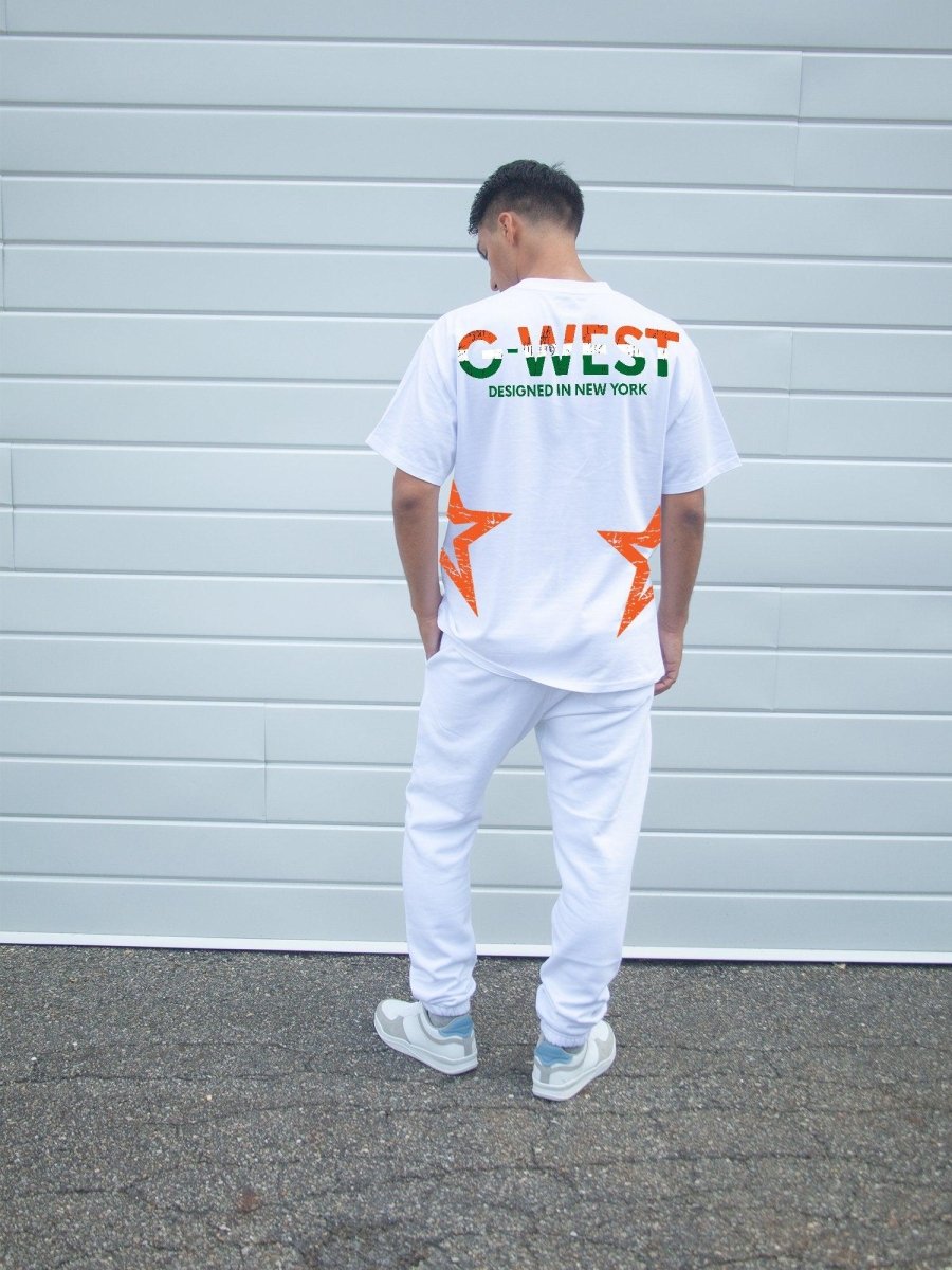 G West Oversized Tee Cricket India Logo T-Shirt