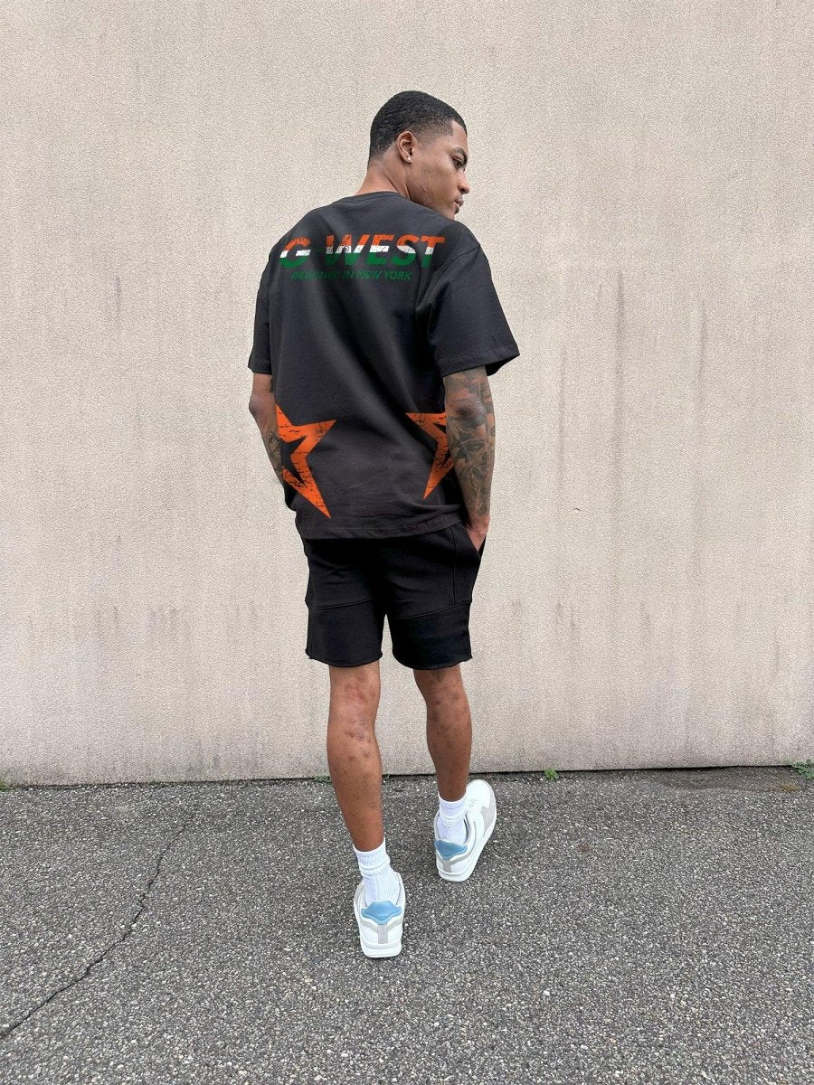 G West Oversized Tee Cricket India Logo T-Shirt