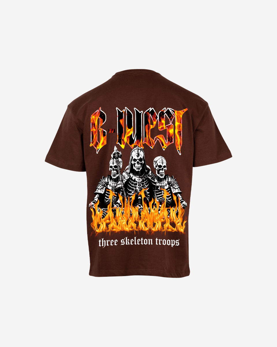 G West Oversized Tri Skeleton Tee