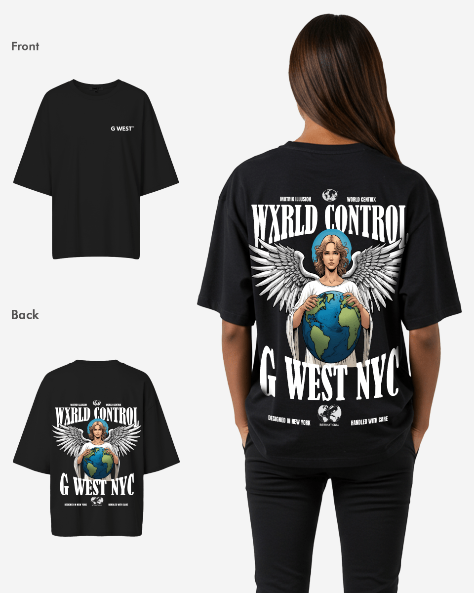 G West Oversized World T-Shirt - WOMEN