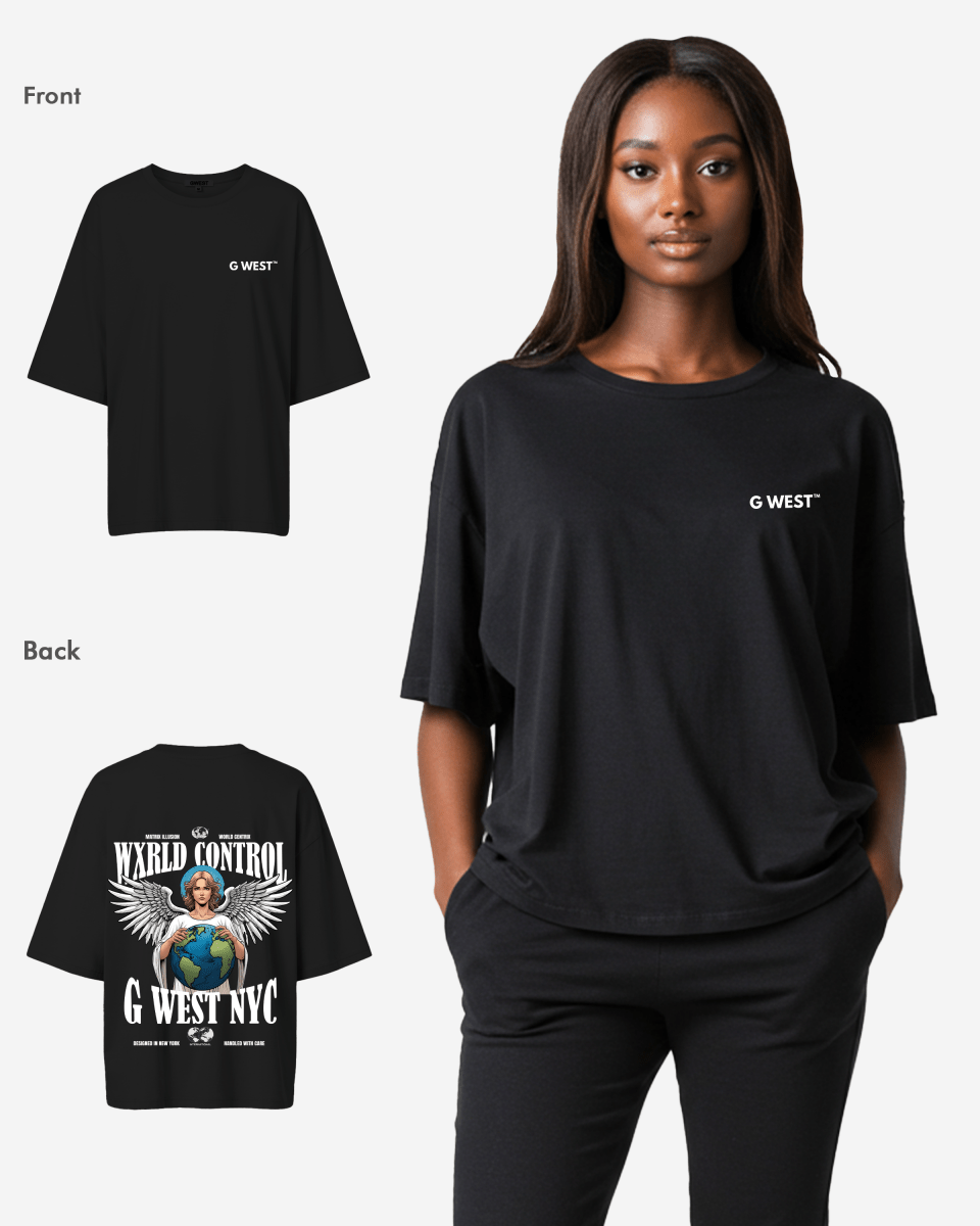 G West Oversized World T-Shirt - WOMEN