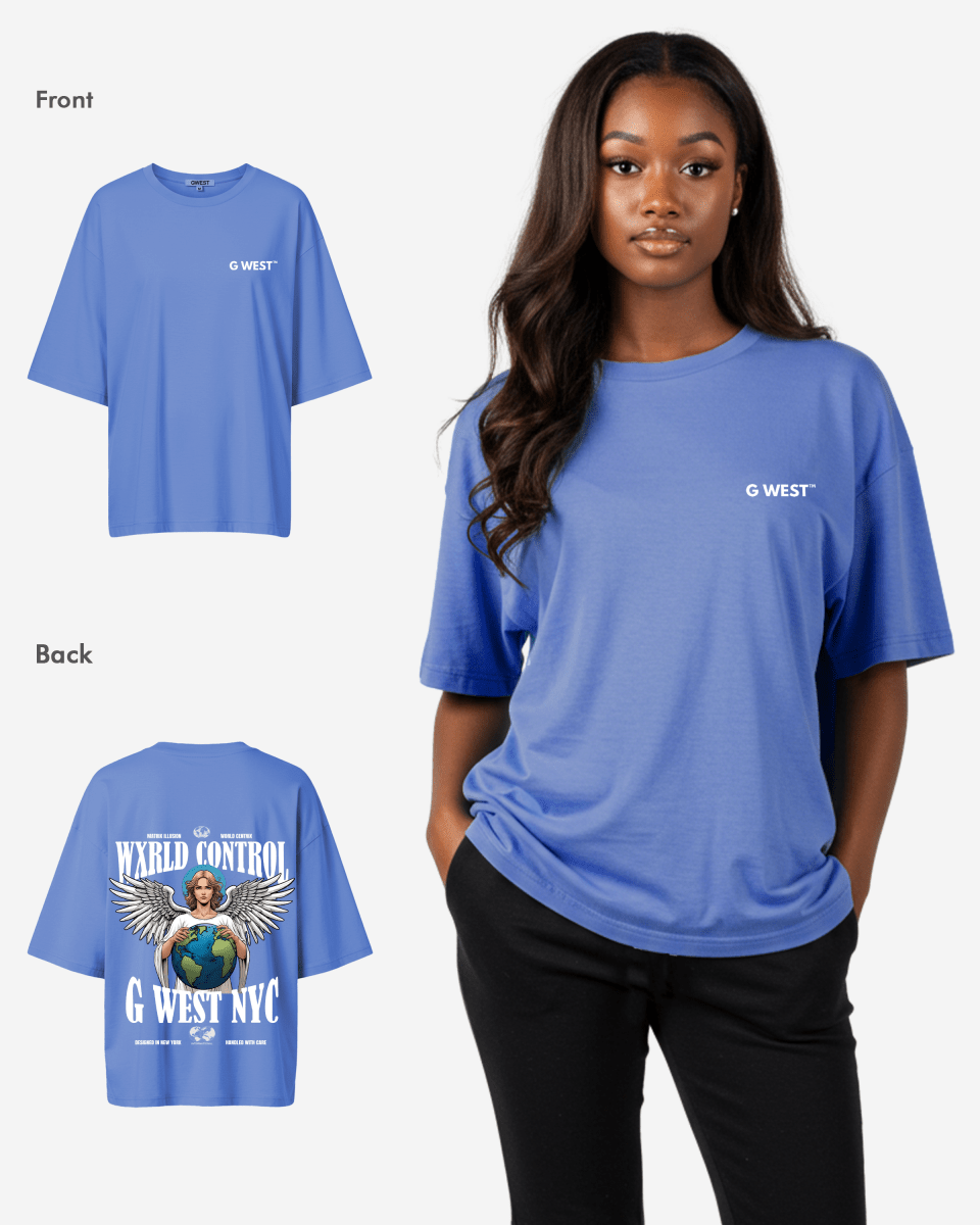 G West Oversized World T-Shirt - WOMEN