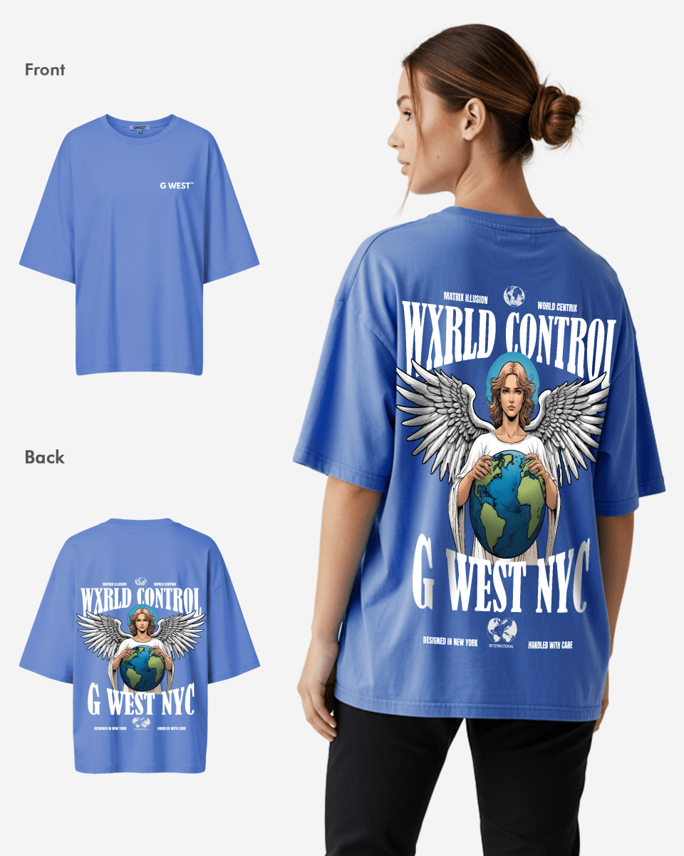 G West Oversized World T-Shirt - WOMEN