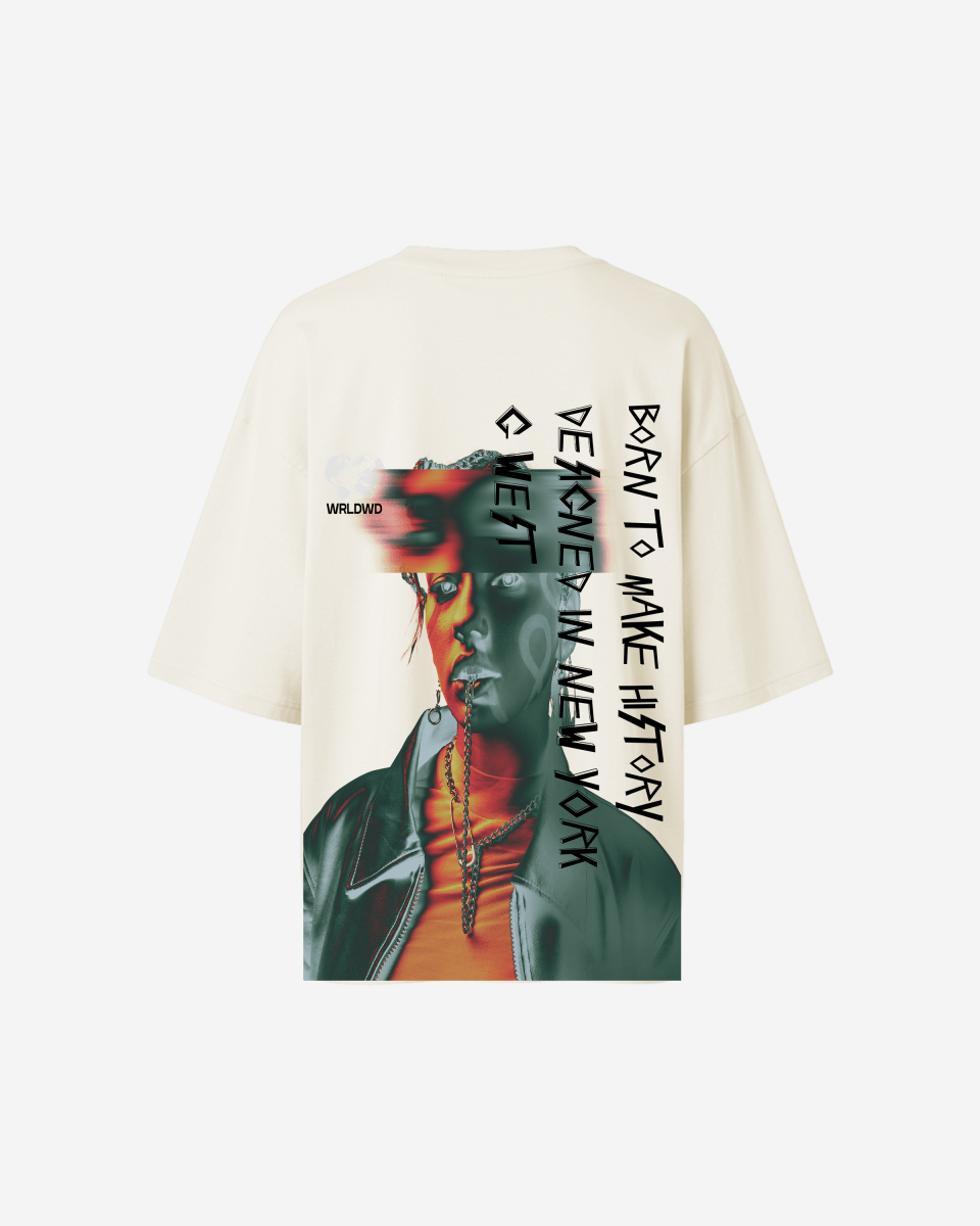 G West Oversized World Wide Chain Tee - WOMEN