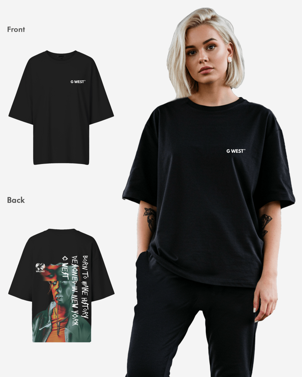 G West Oversized World Wide Chain Tee - WOMEN