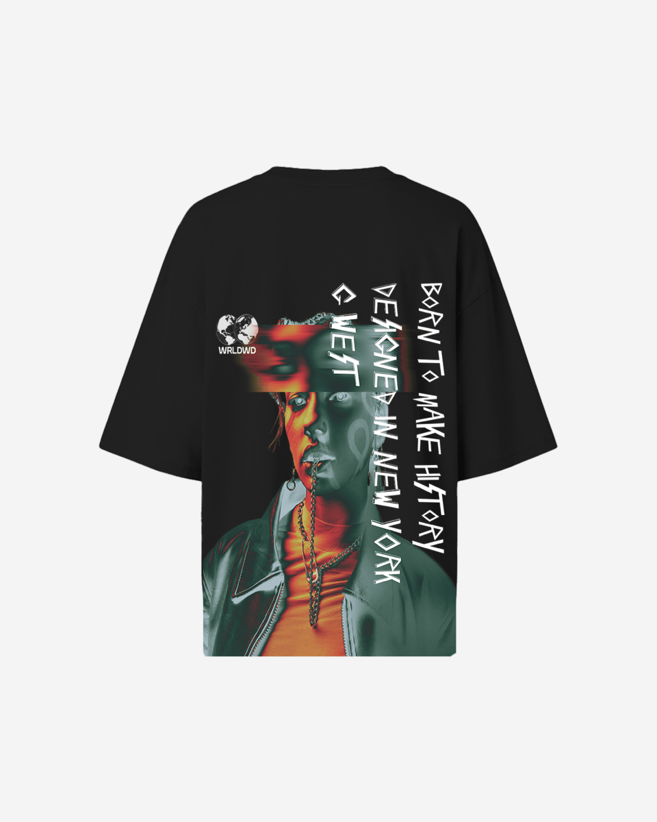 G West Oversized World Wide Chain Tee - WOMEN