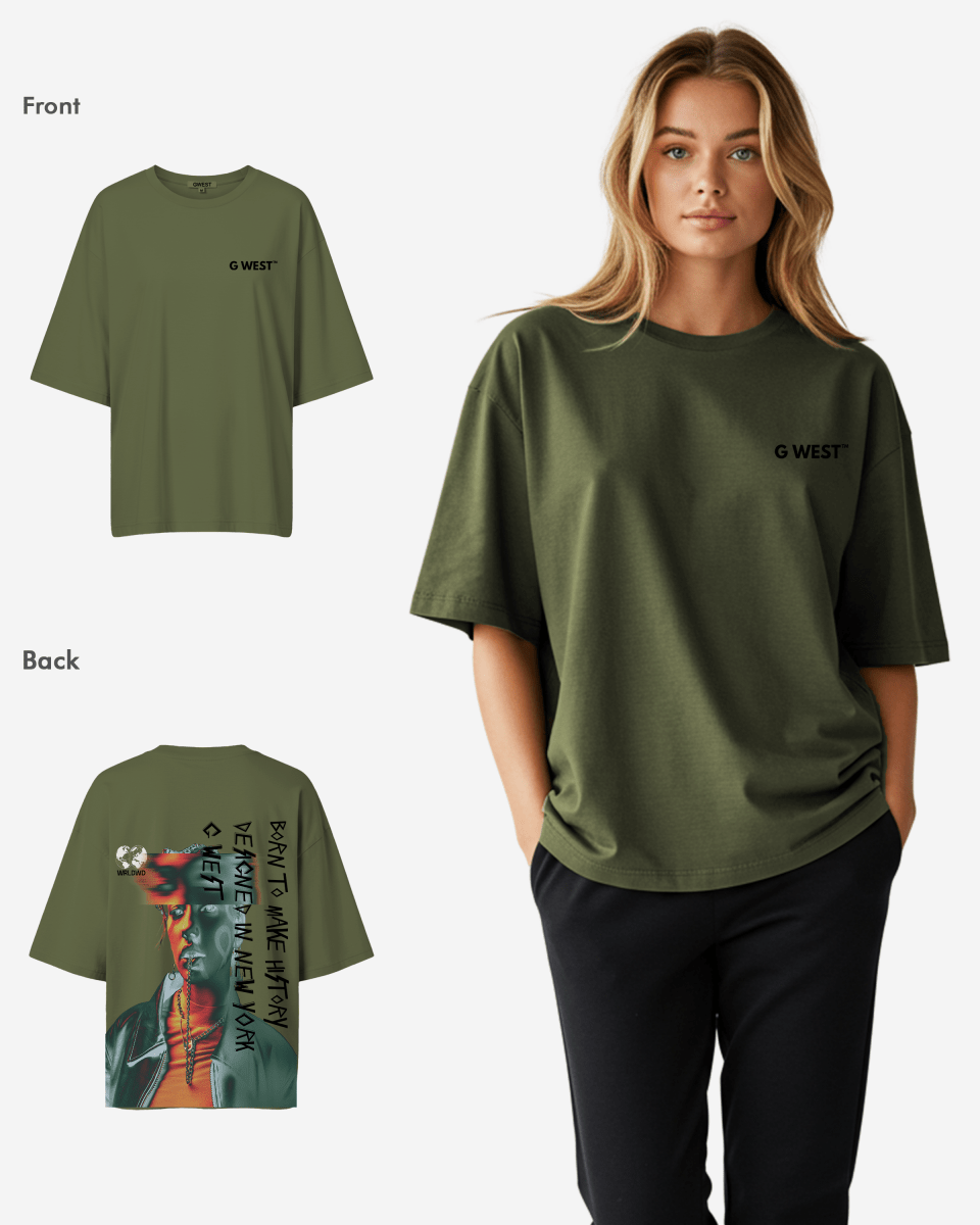 G West Oversized World Wide Chain Tee - WOMEN