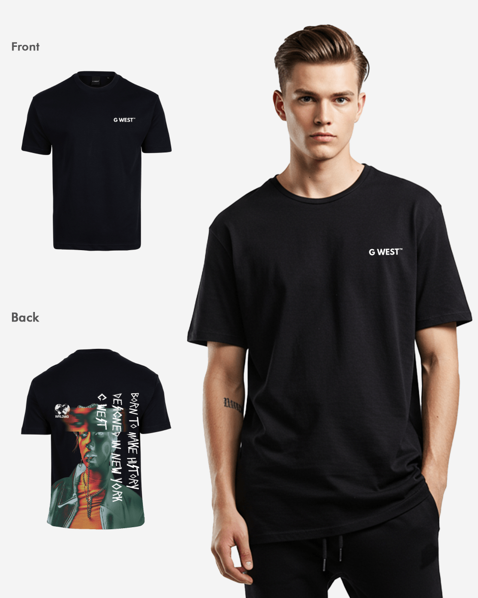 G West Oversized World Wide Chain Tee