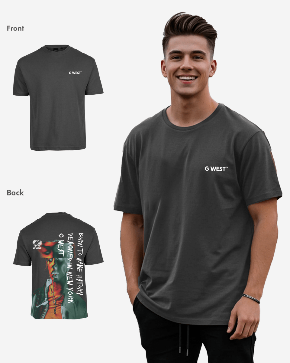 G West Oversized World Wide Chain Tee