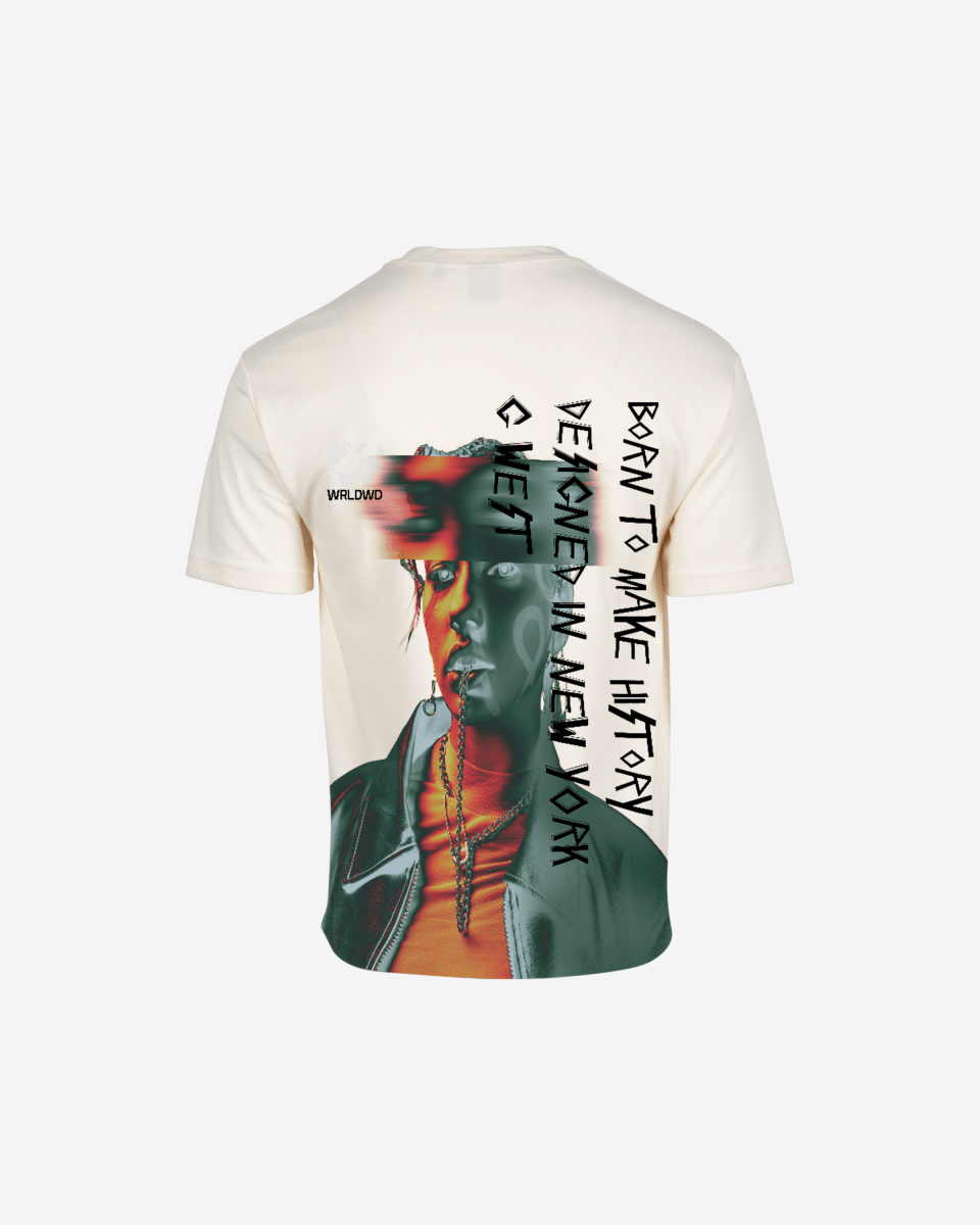 G West Oversized World Wide Chain Tee