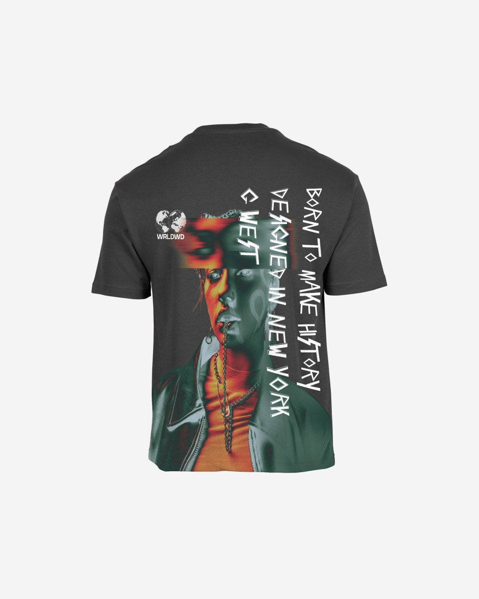 G West Oversized World Wide Chain Tee