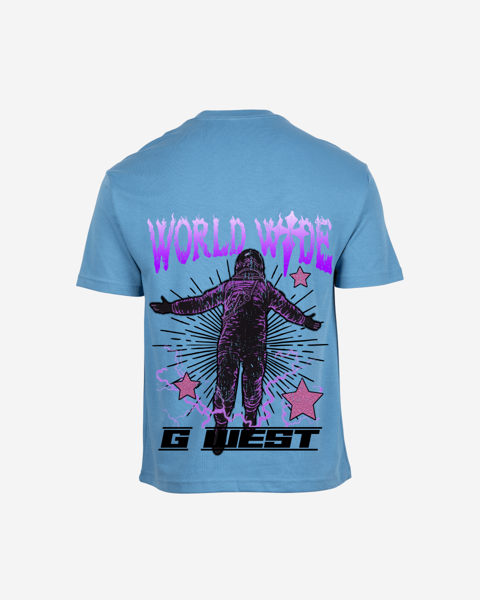 G West Oversized World Wide Star Tee