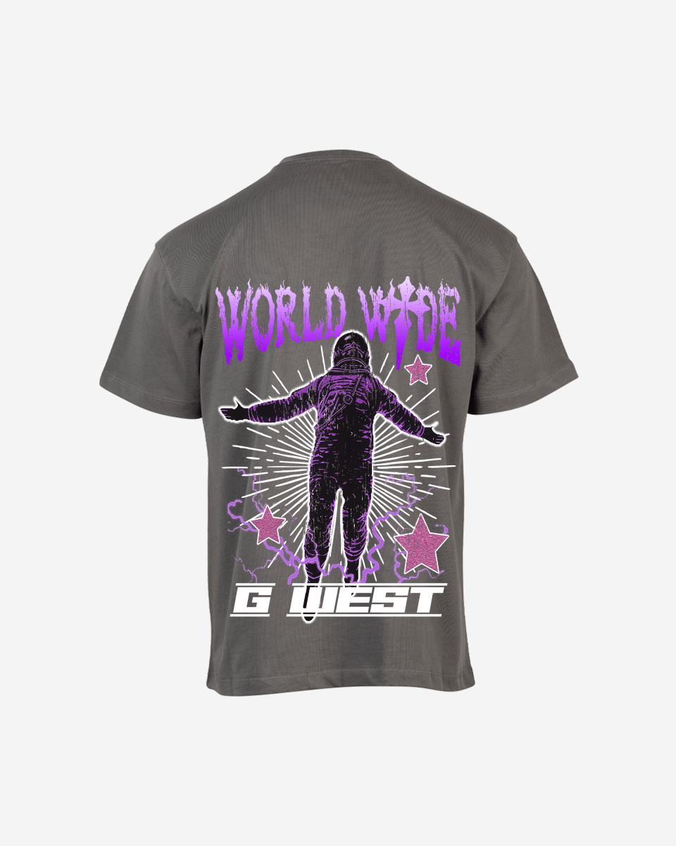 G West Oversized World Wide Star Tee