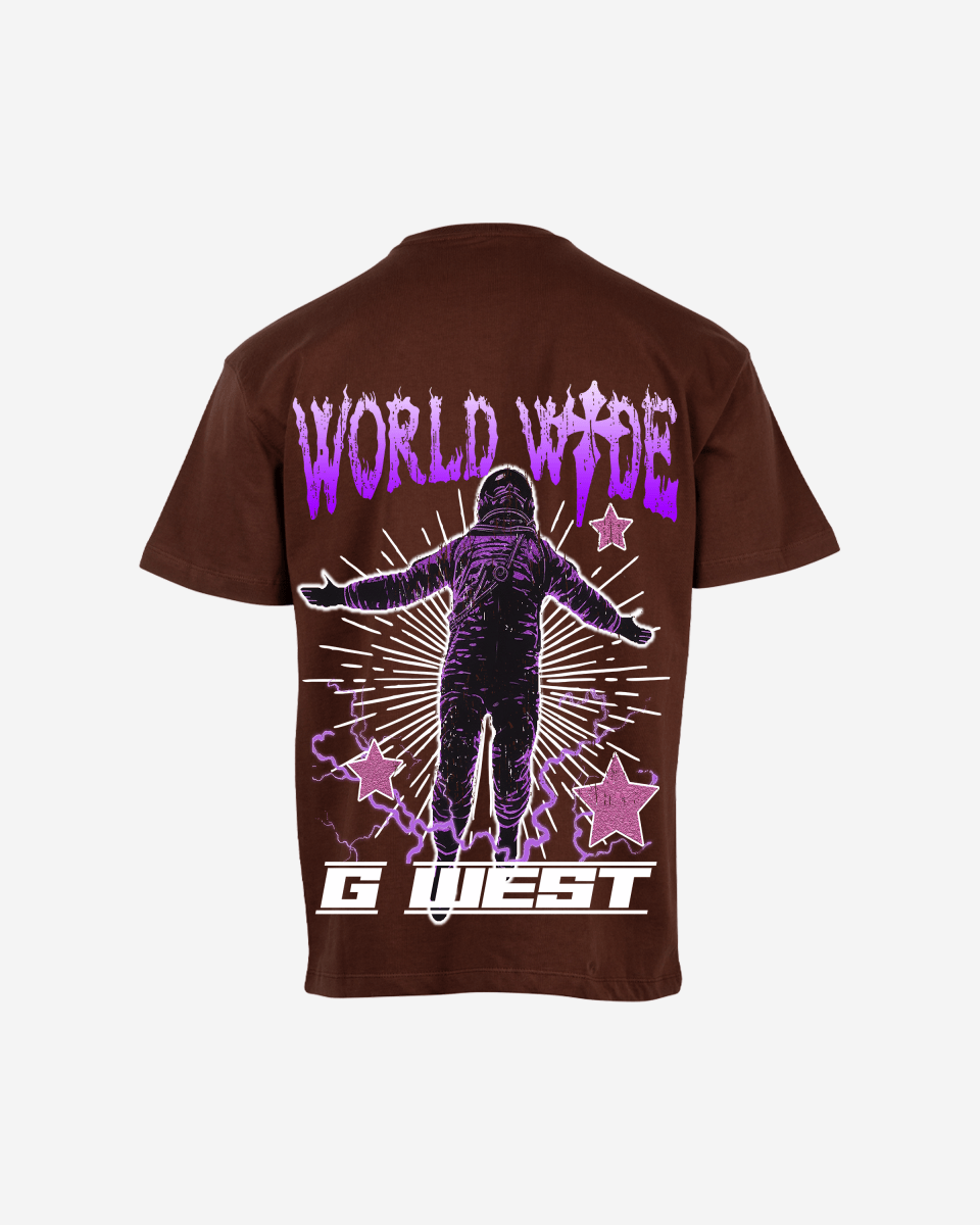 G West Oversized World Wide Star Tee