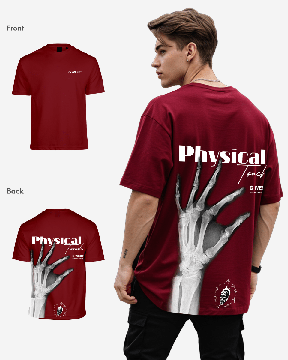G West Oversized X-Ray Hand Tee