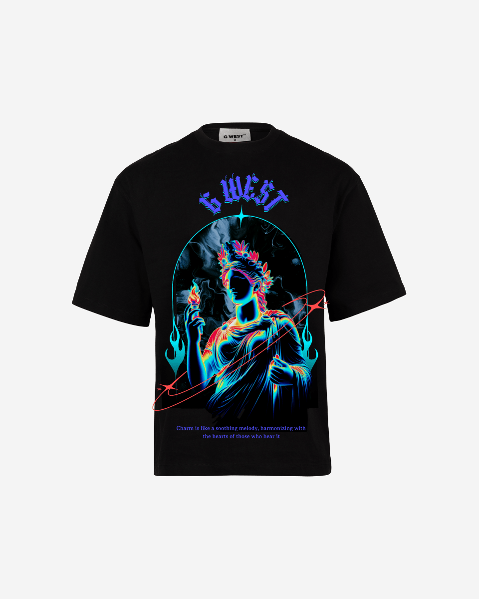 G-WEST OVERSTRESSED OVERSIZED TEE