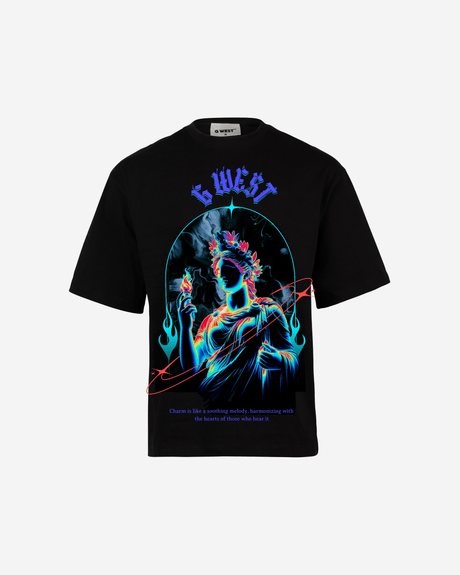 G-WEST OVERSTRESSED OVERSIZED TEE