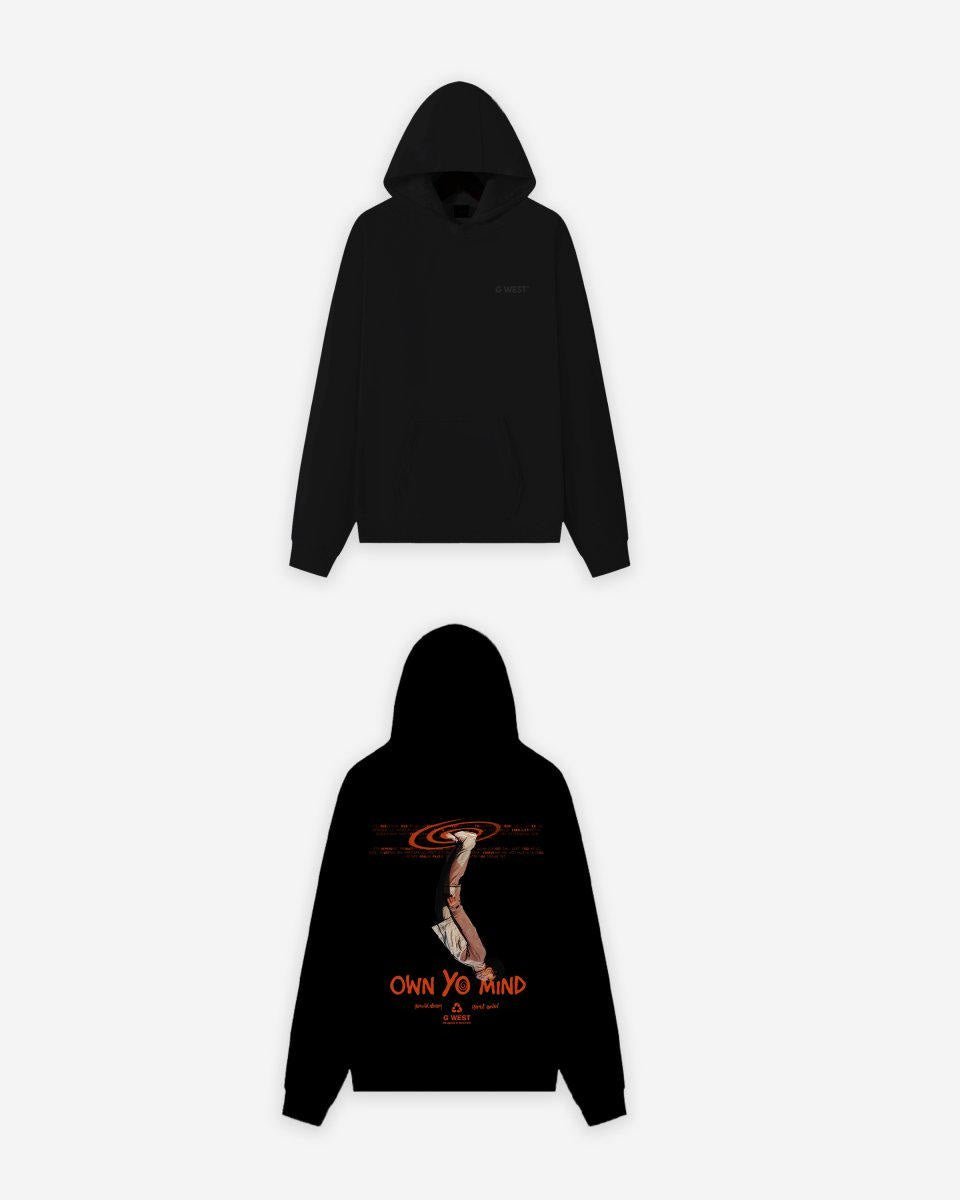 G West Own Yo Mind Oversize Hoodie