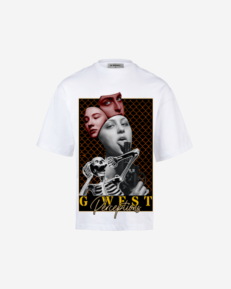 G WEST PEREPTIONS OVERSIZED TEE
