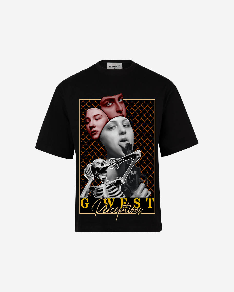 G WEST PEREPTIONS OVERSIZED TEE