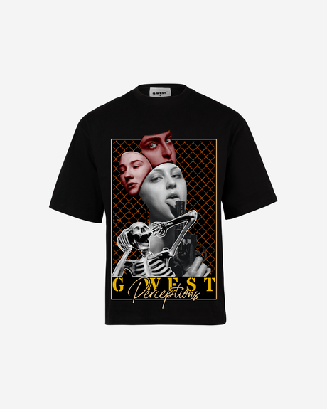 G WEST PEREPTIONS OVERSIZED TEE