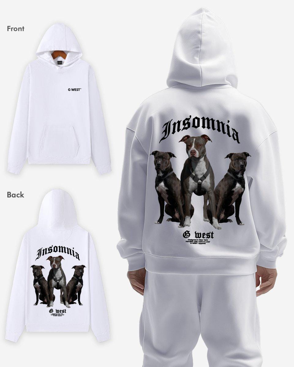 G West Pitbull Oversize Hoodie Men's