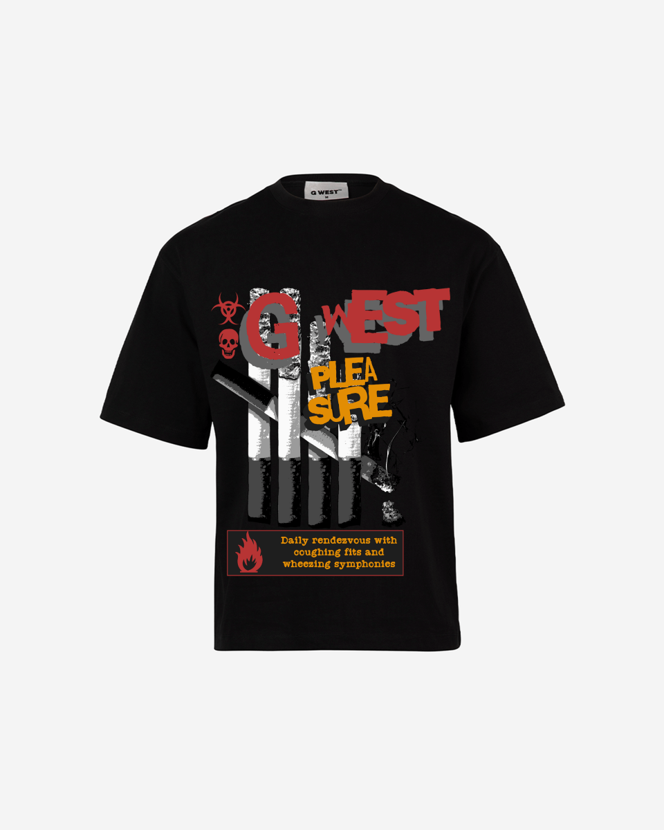 G-WEST PLEASURE OVERSIZED TEE GWROJMT114