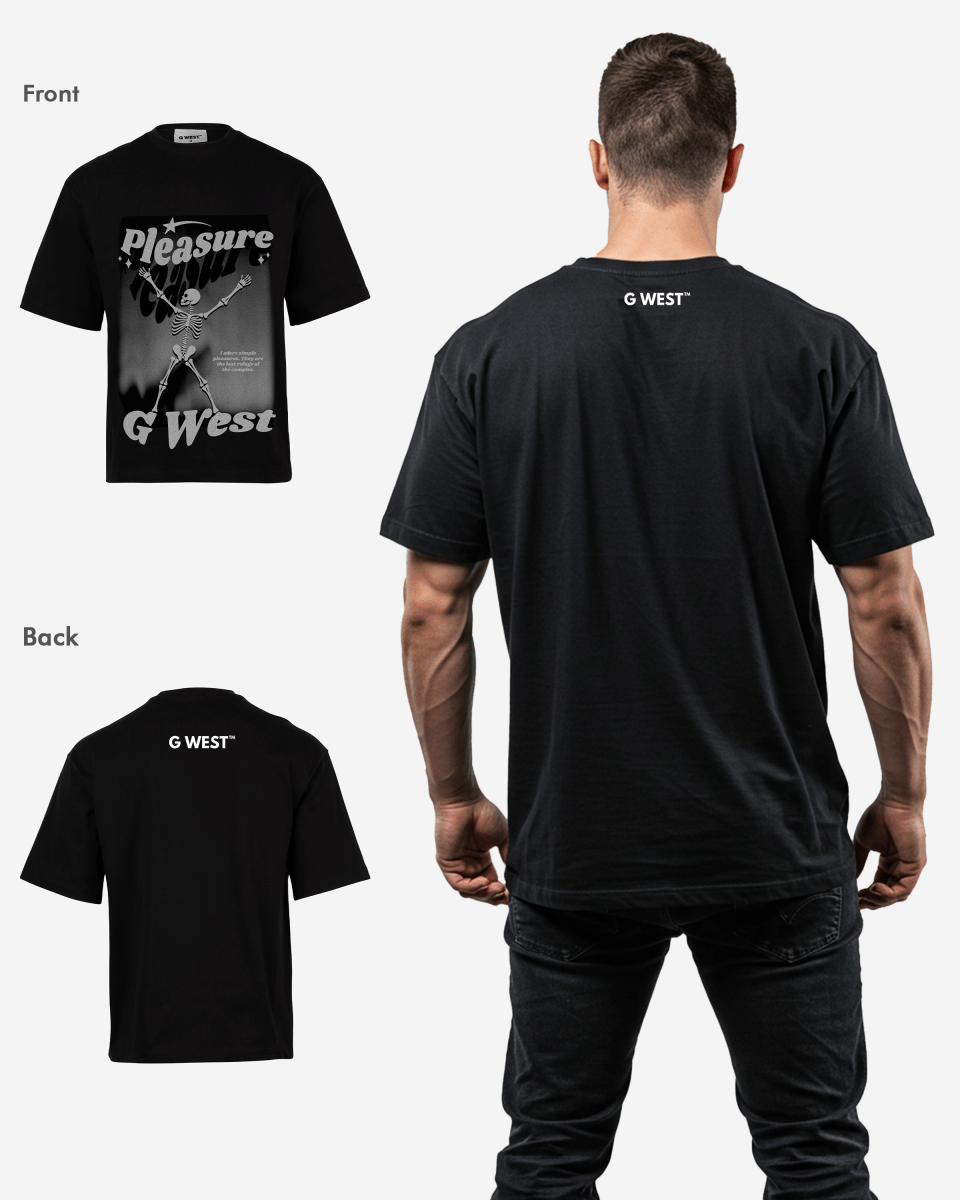 G-WEST PLEASURE OVERSIZED TEE