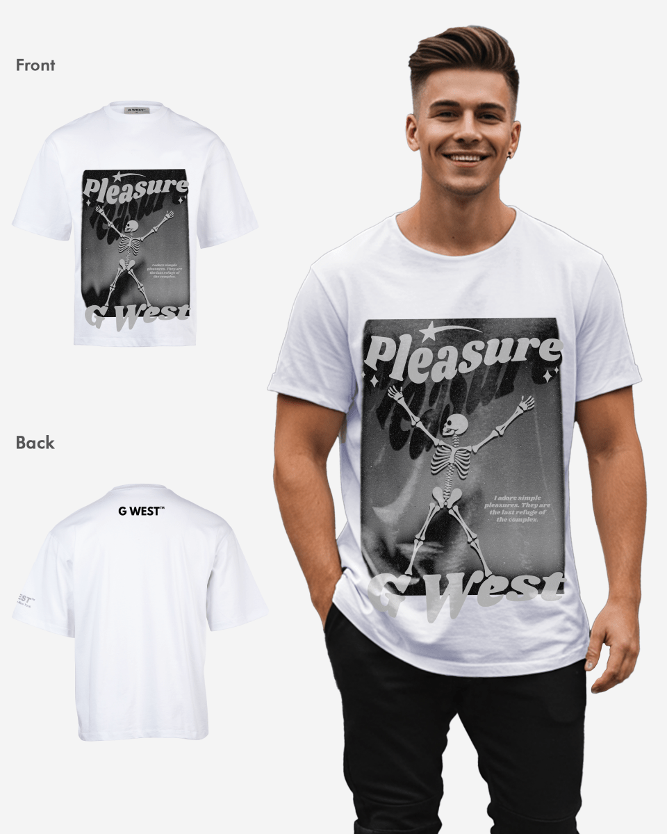 G-WEST PLEASURE OVERSIZED TEE