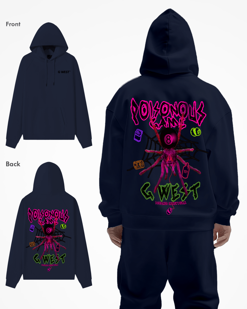 G West Poison Game Heavy Premium Oversize Hoodie